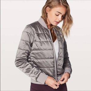 Lululemon non stop bomber reversible